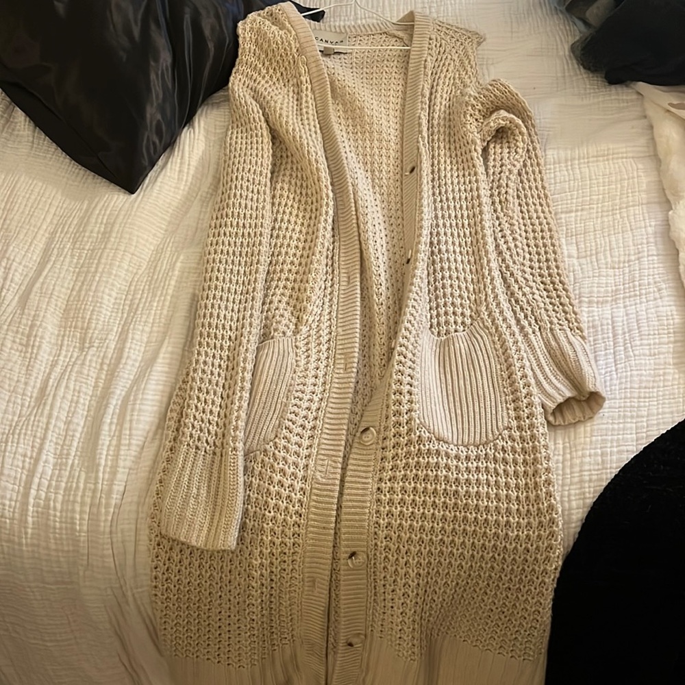 Full length cardigan